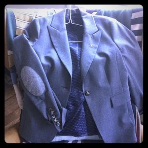 Set vest with cool details on the front